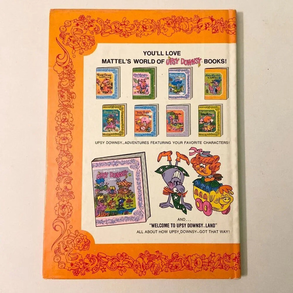 Vintage 1969 Upsy  Downsy Mother What Now And The Mixed Up Treasure Mattel Book - Picture 2 of 15